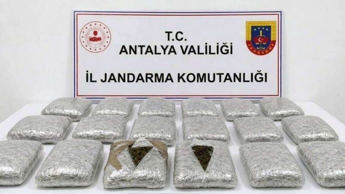 Antalya’da Jandarmadan Büyük Uyuşturucu Operasyonu: 30 Kilogram Skunk Maddesi Ele Geçirildi