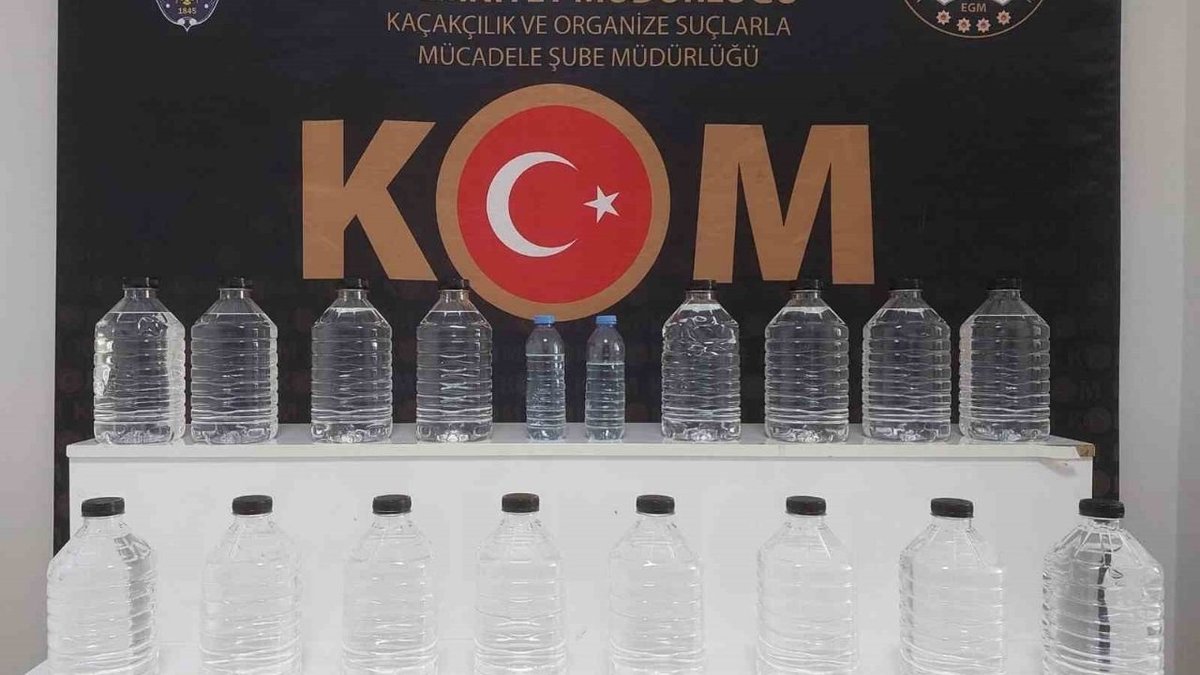 Kırşehir’de Kaçak İçki ve Etil Alkol Operasyonu: 41 Litre Ele Geçirildi