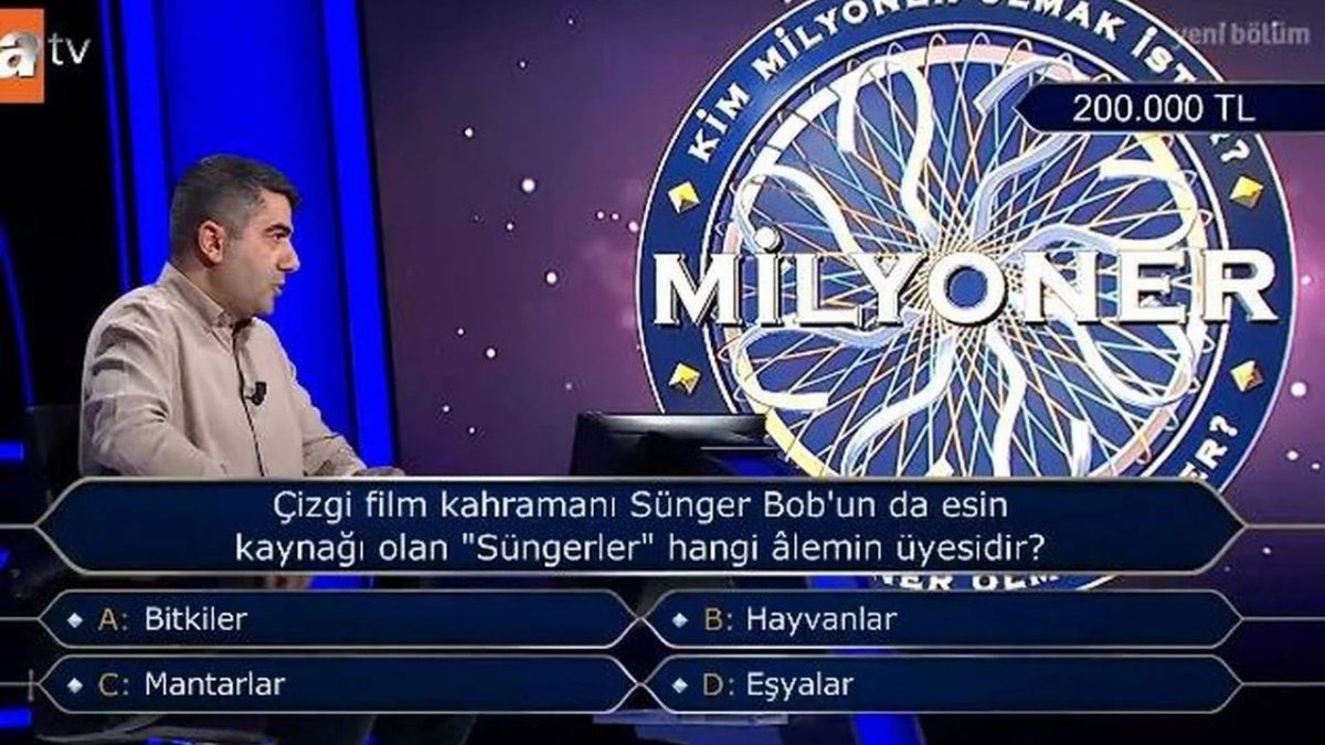 Sünger Bob’un Esin Kaynağı “Süngerler” Hangi Âlemin Üyesi? Yarışmacılar Şaşırttı!