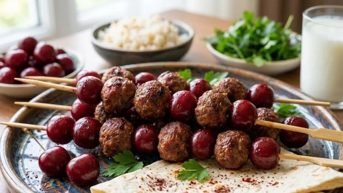 Damakta İz Bırakan Osmanlı Lezzeti: Kiraz Kebabı Tarifiyle Farklı Bir Sofra Deneyimi