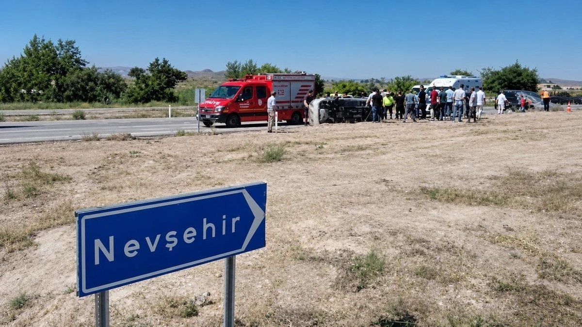Nevşehir-Acıgöl Yolunda Kaza: 4 Yaralı
